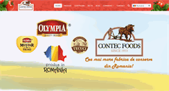 Desktop Screenshot of contec.ro