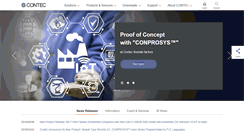 Desktop Screenshot of contec.com