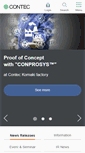 Mobile Screenshot of contec.com