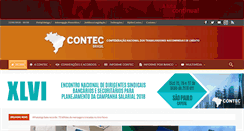 Desktop Screenshot of contec.org.br